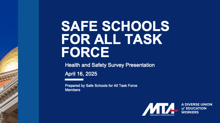 SAFE SCHOOLS FOR ALL TASK FORCE